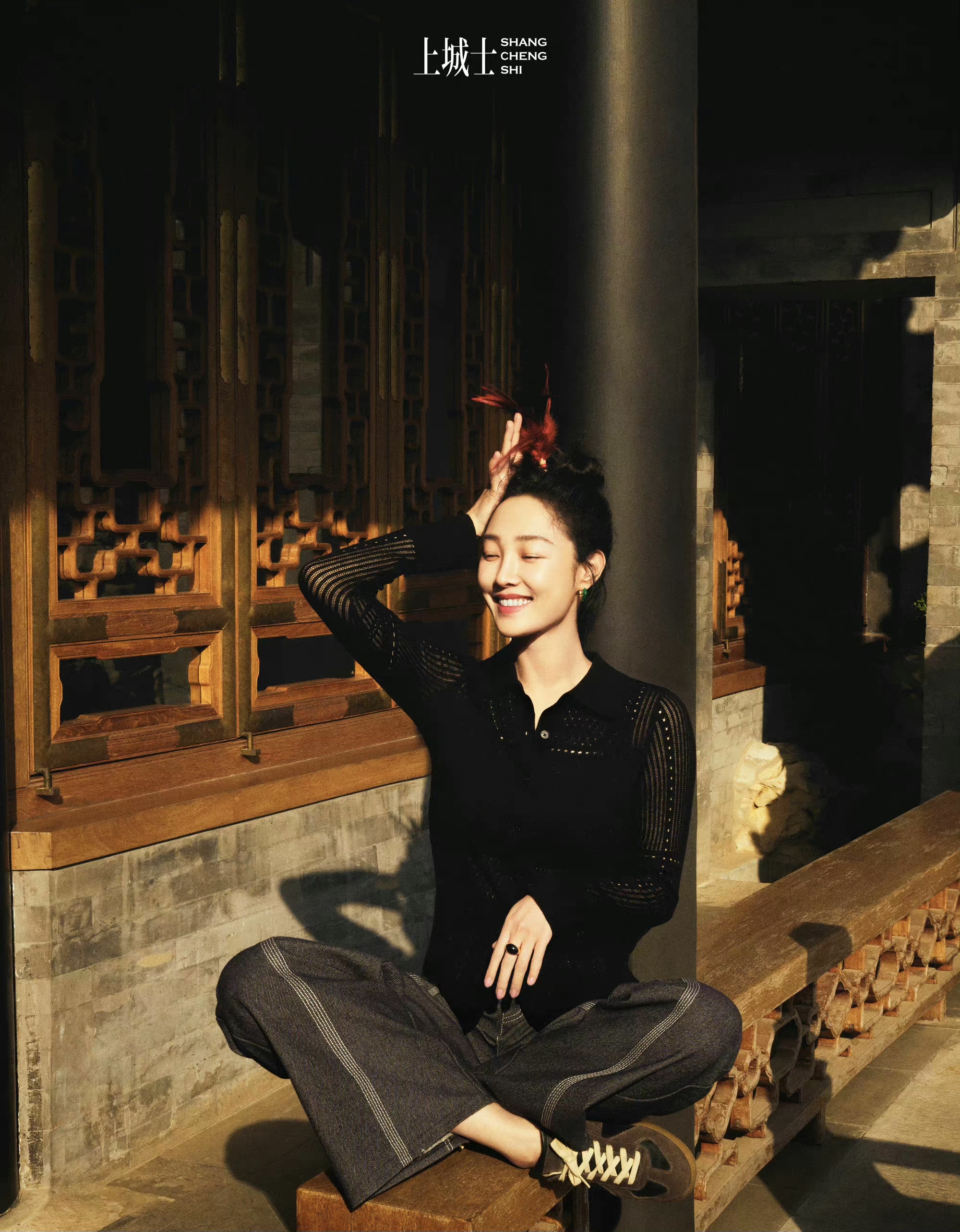 白百何春日游园大片