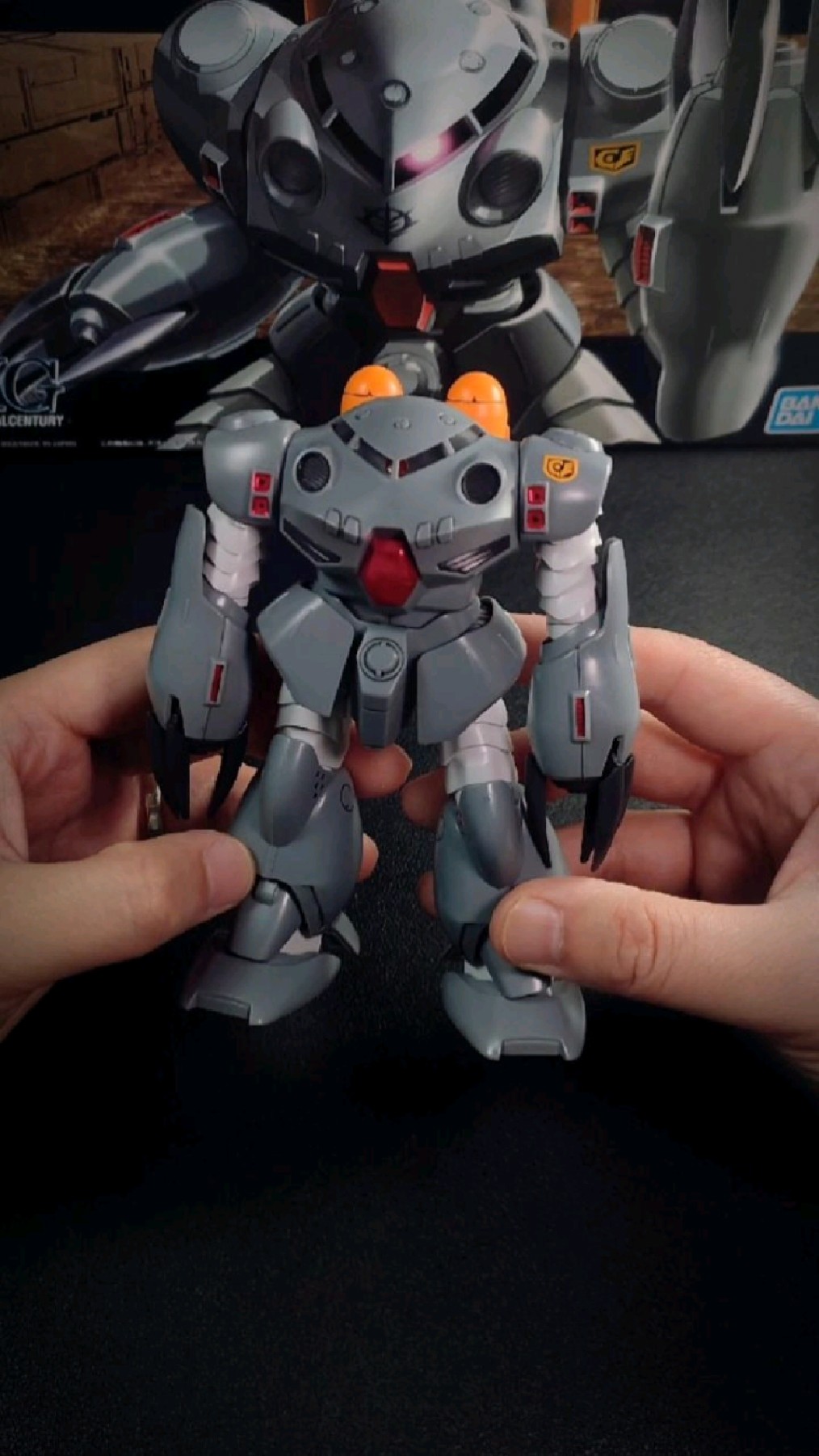 高达模型万代hg实验型魔蟹测评