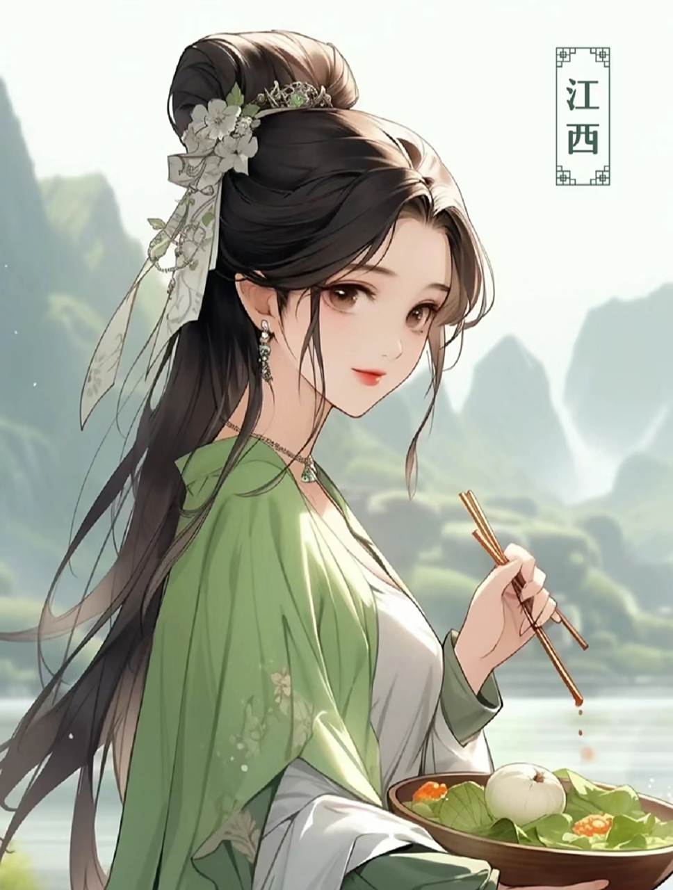 中国城市拟人之江西