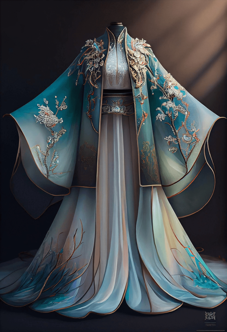 ai绘画作品精选 服装设计系列(5)