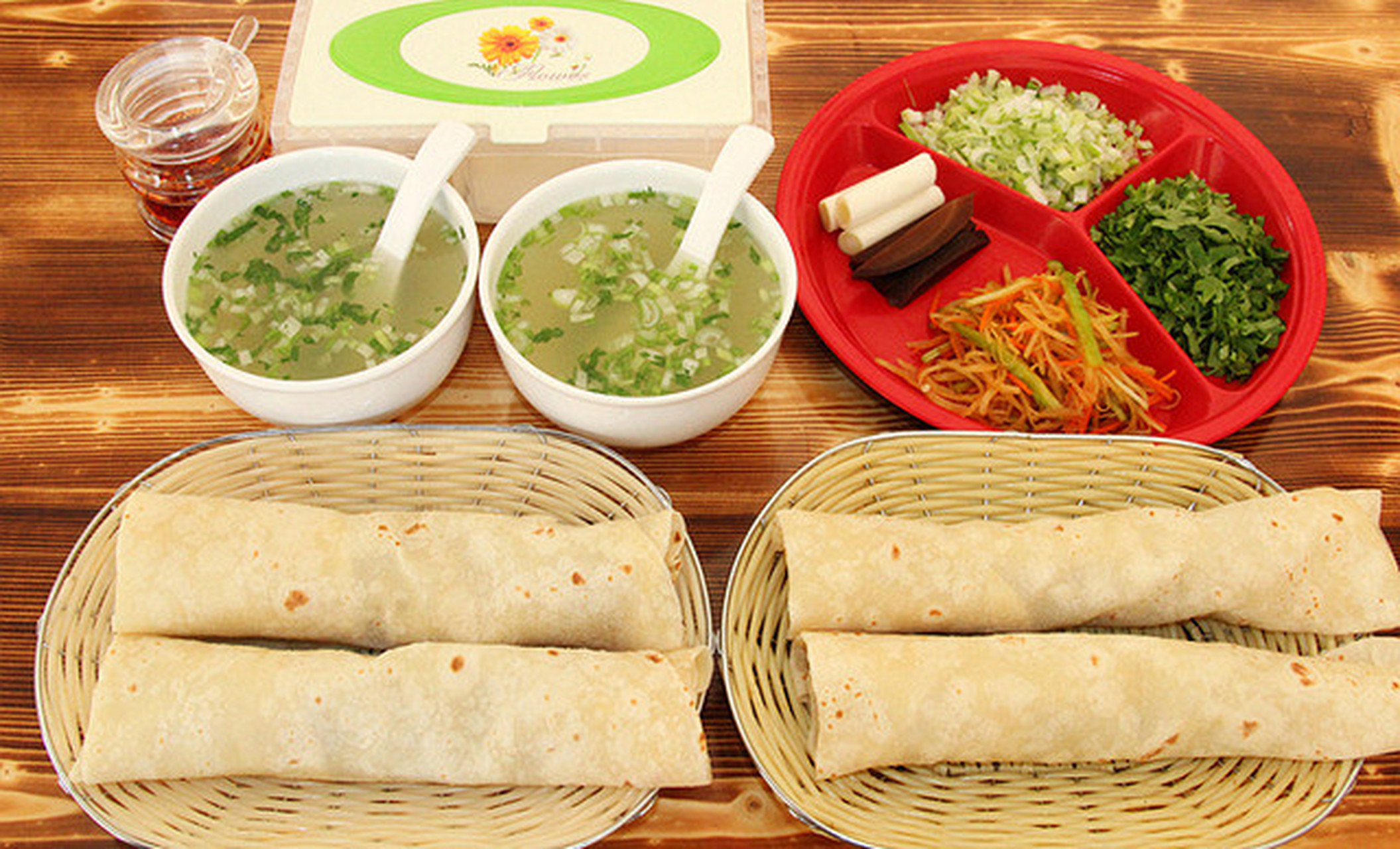 中午来两卷潍坊朝天锅,快手顶饿又解馋[色][色]