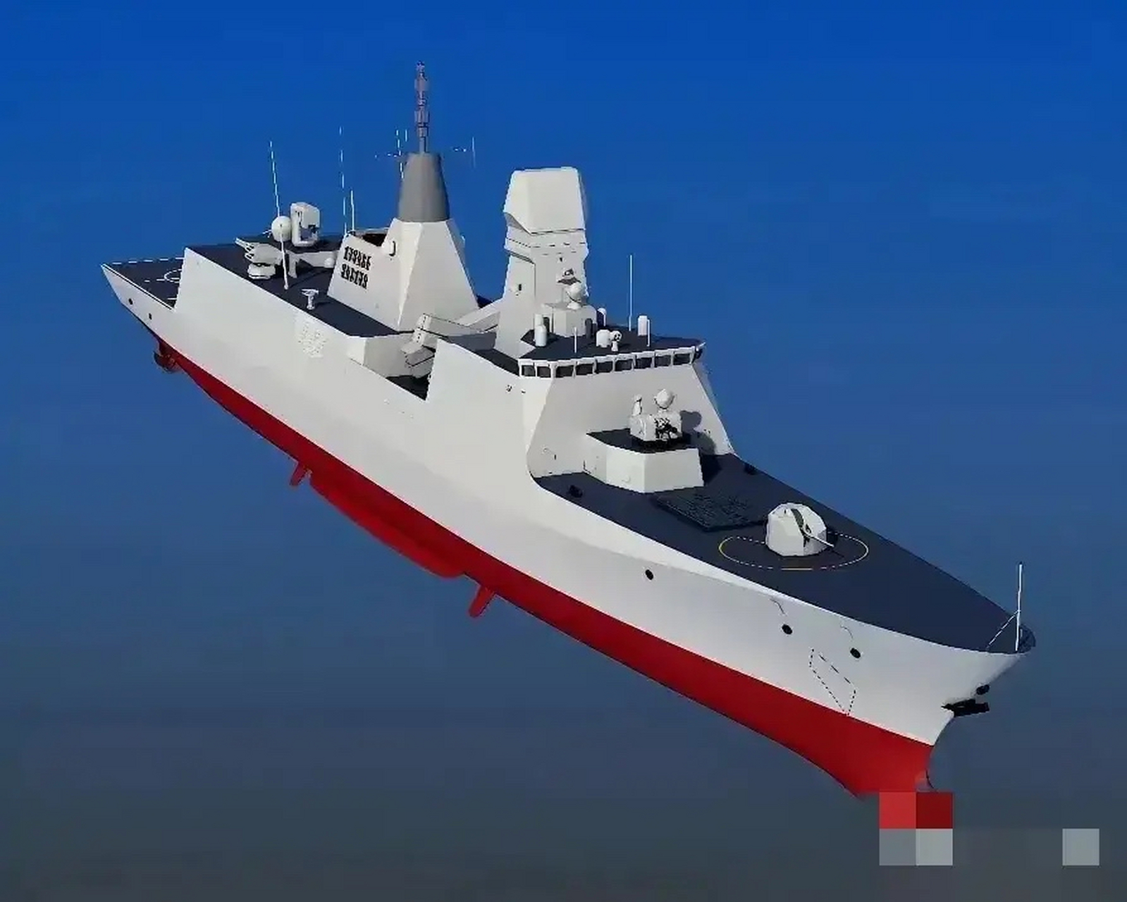 先说说052d桅杆最顶端的雷达,将改为旋转式x波段双面相控阵雷达,用于