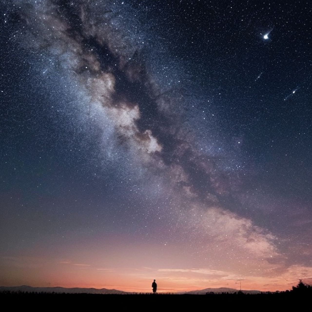夜晚,天空中最美的景象便是群星点点,星光璀璨.
