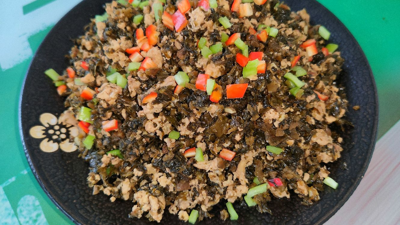 芽菜这样做真是一道下饭神菜!鸡米芽菜秋季必不可少的一道美食!