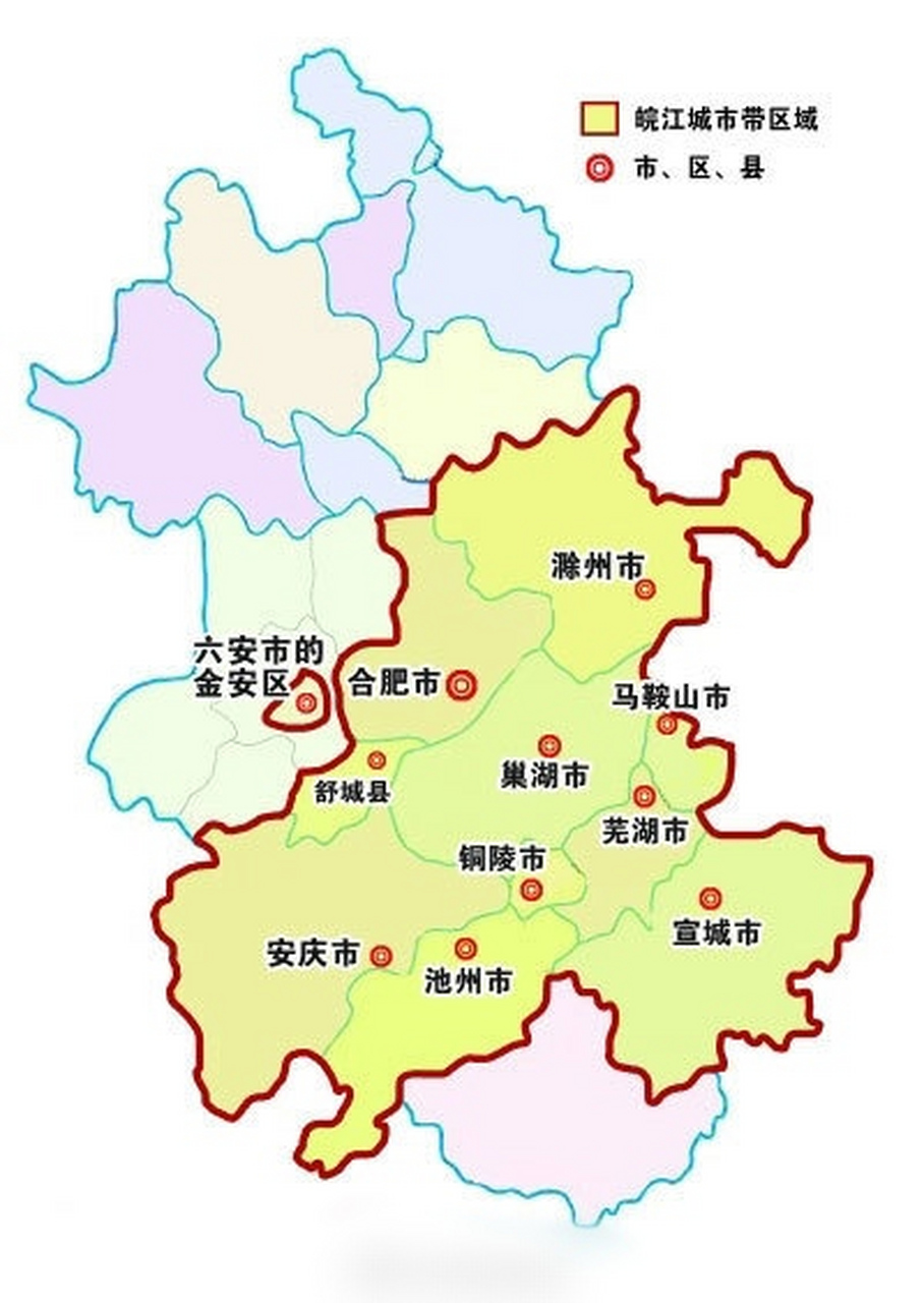 长江安徽段地图图片