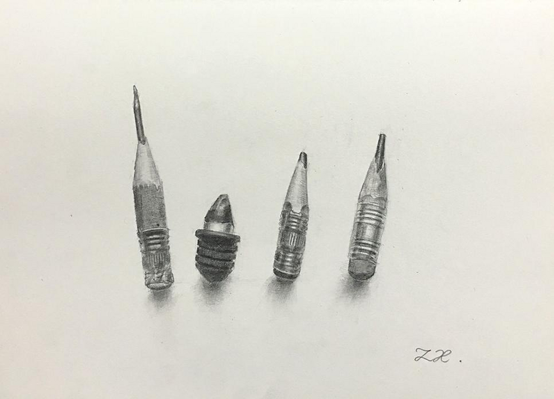 金属质感抓住这一点规律就行,物体高光以及反光与它相结的部分对焙苘