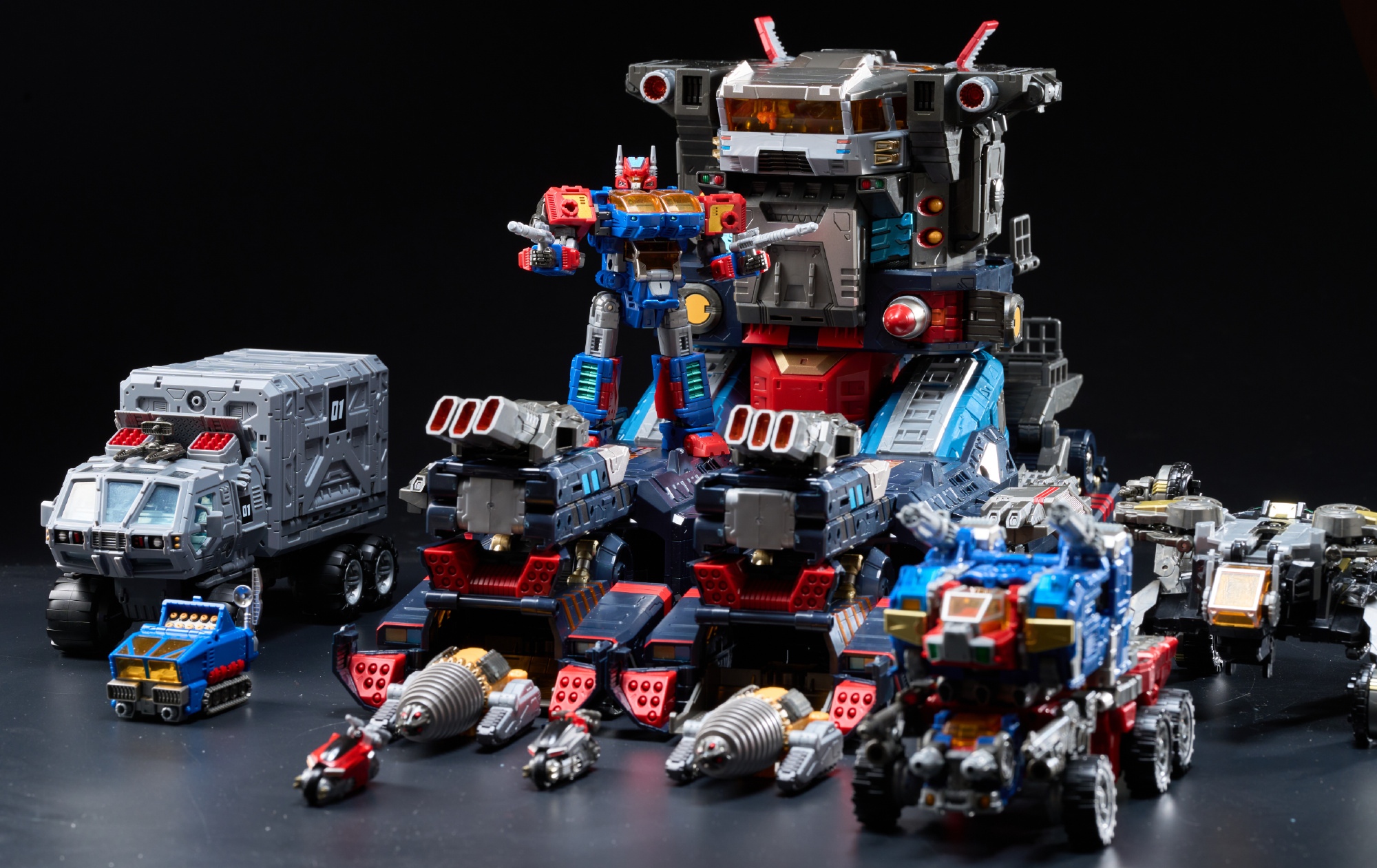 模型欣赏:戴亚克隆 da-95 超弩级陆上机动战舰