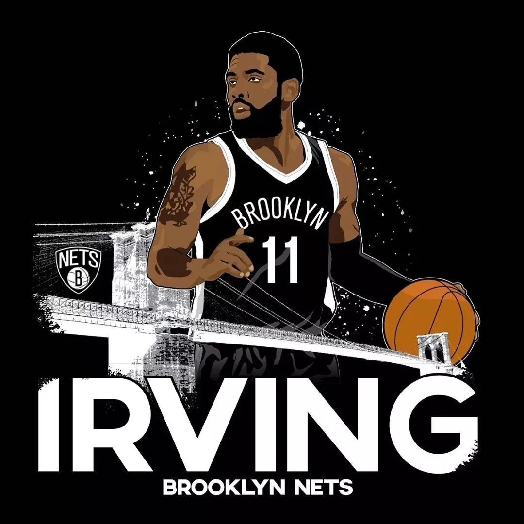 【壁纸】篮网欧文高清壁纸--爱他的人会越来越多