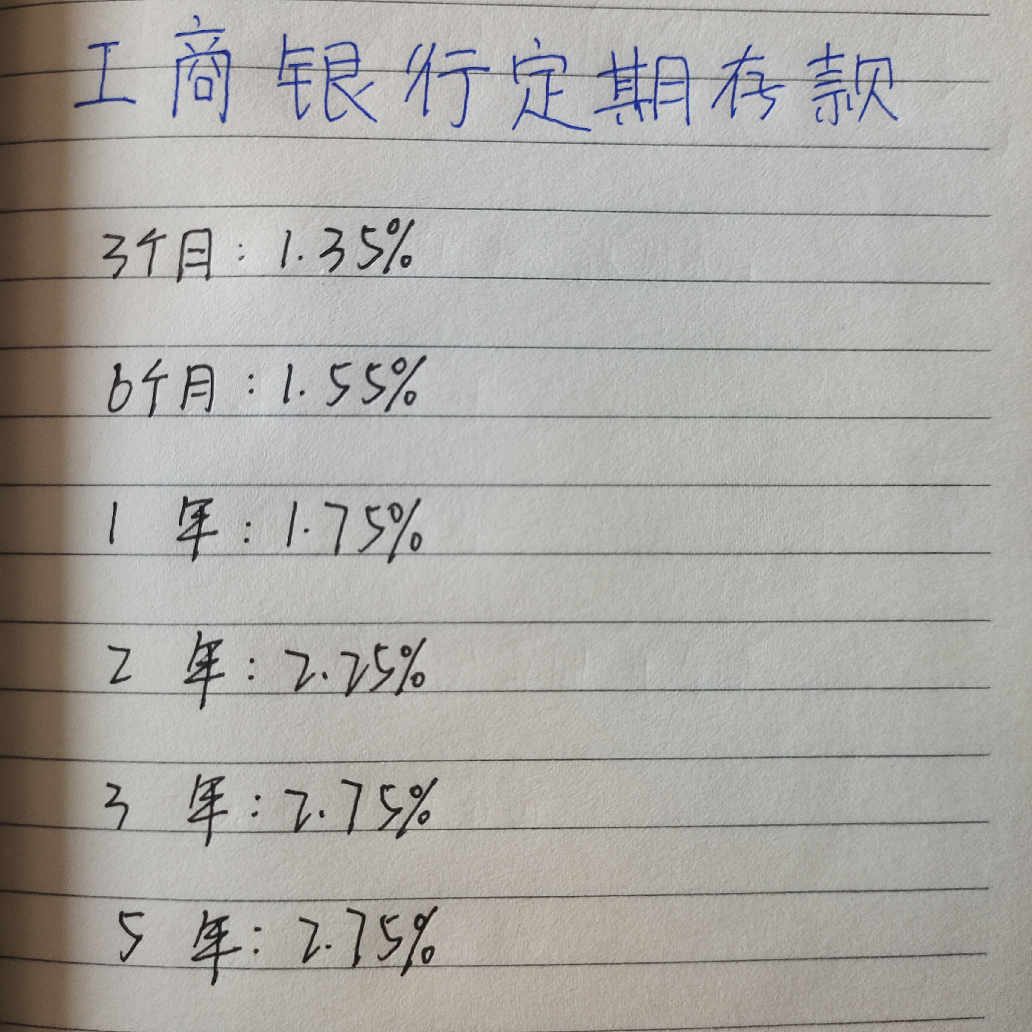 怎样选择工商银行定期存款