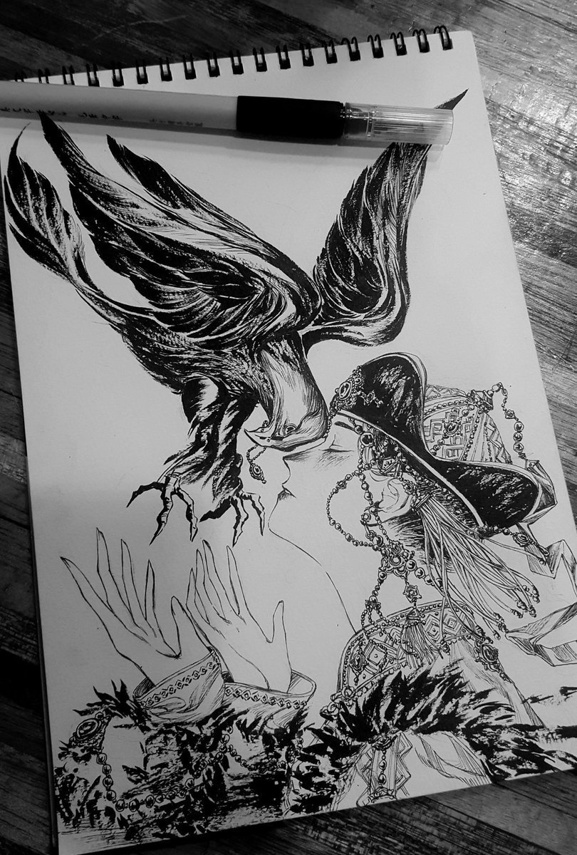 一组超级厉害的铅笔画,细节繁复精美,没有足够的耐心画不出来