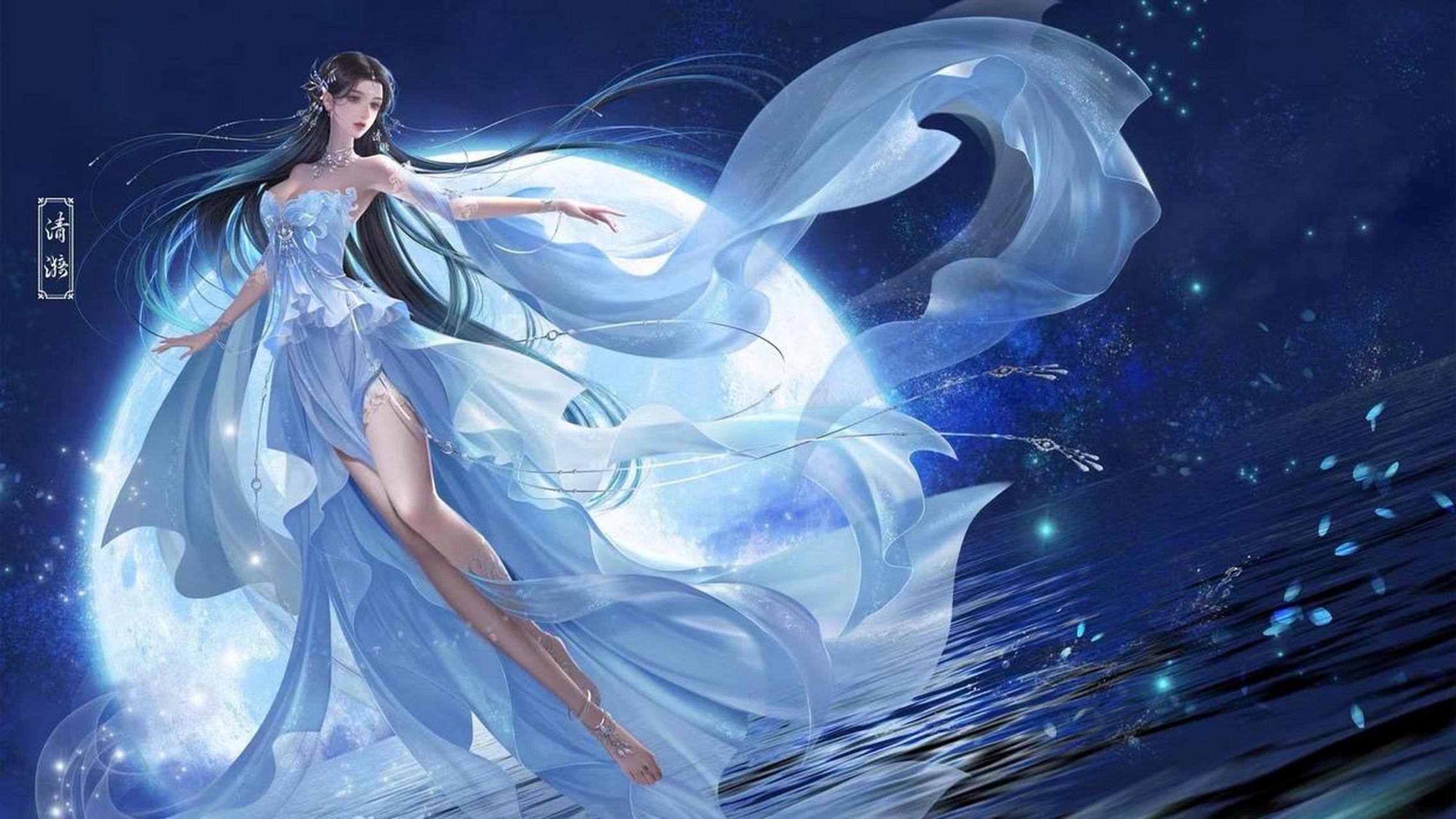 高冷的月婵仙子 天光渐暗,暮色里遗漏了一丝蓝,星辰便从中亮起.