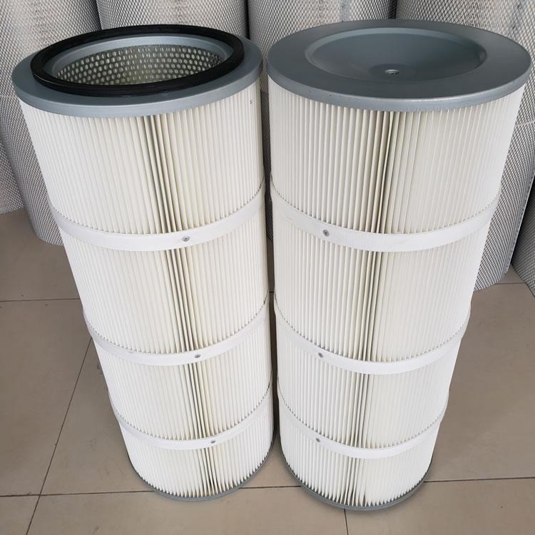 工业除尘滤芯滤筒六耳快拆式粉尘除尘器滤芯百凡滤清器