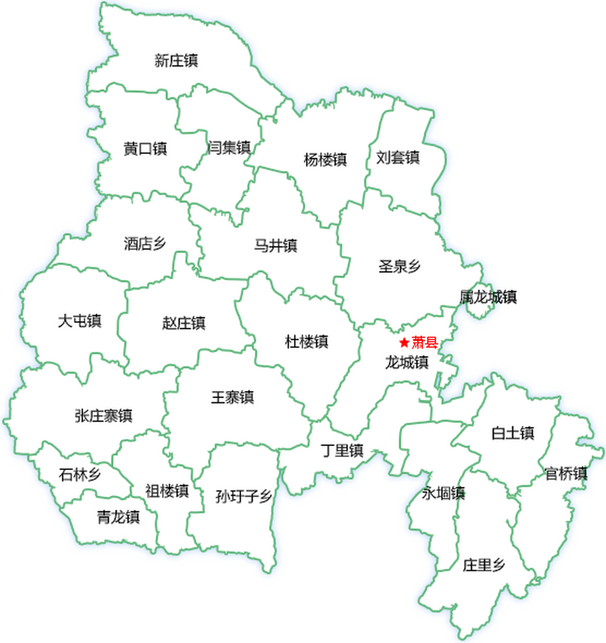 远离交通干线偏僻的乡镇合并了,区划太落后了,沛县面积人口和萧县差不