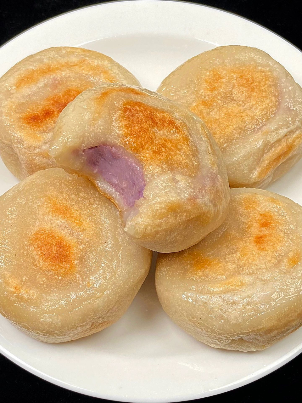 奇趣美食过中秋# 快来做这个芋泥糯米饼,真的巨好吃 外脆里糯 芋泥