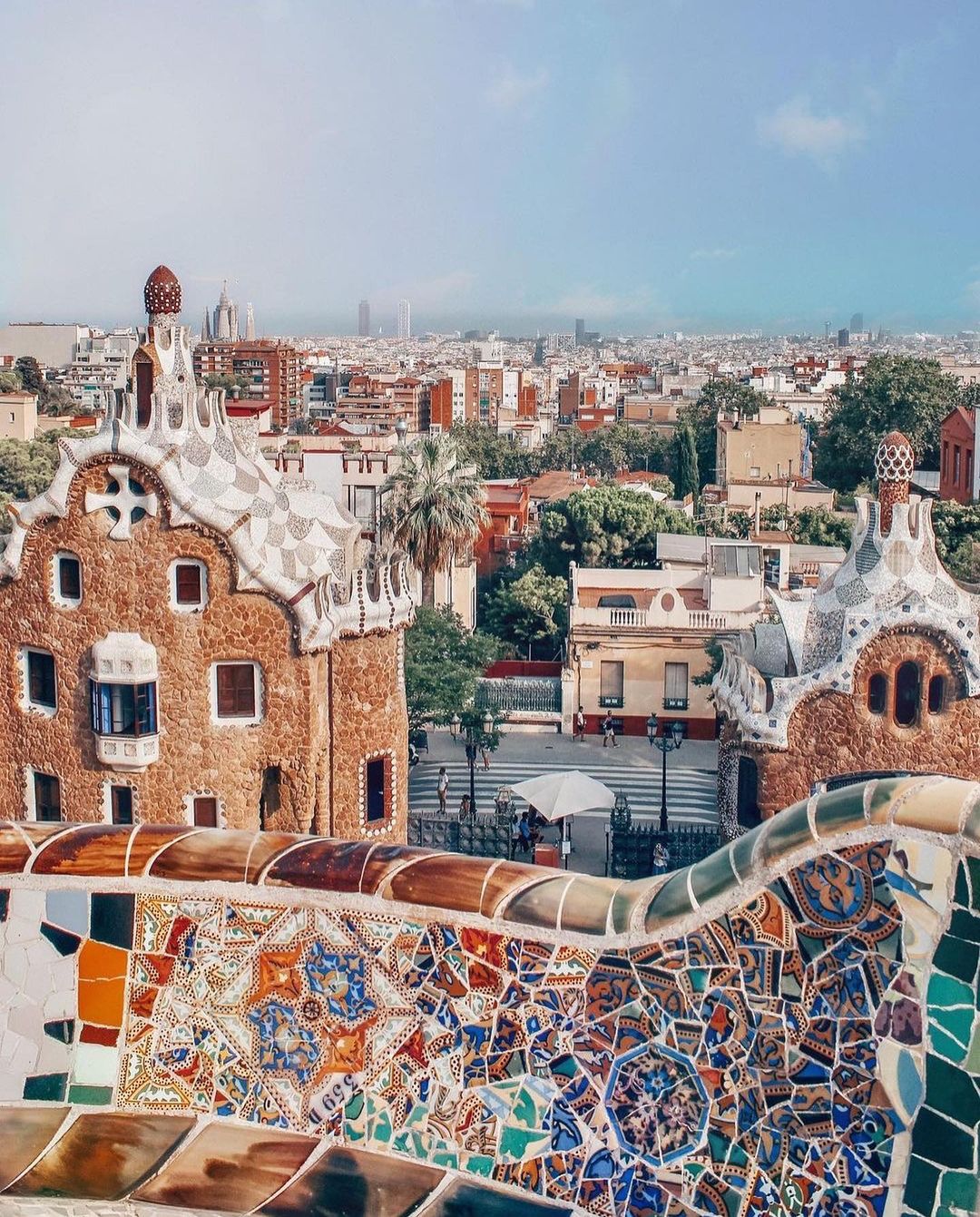 巴塞罗那park guell