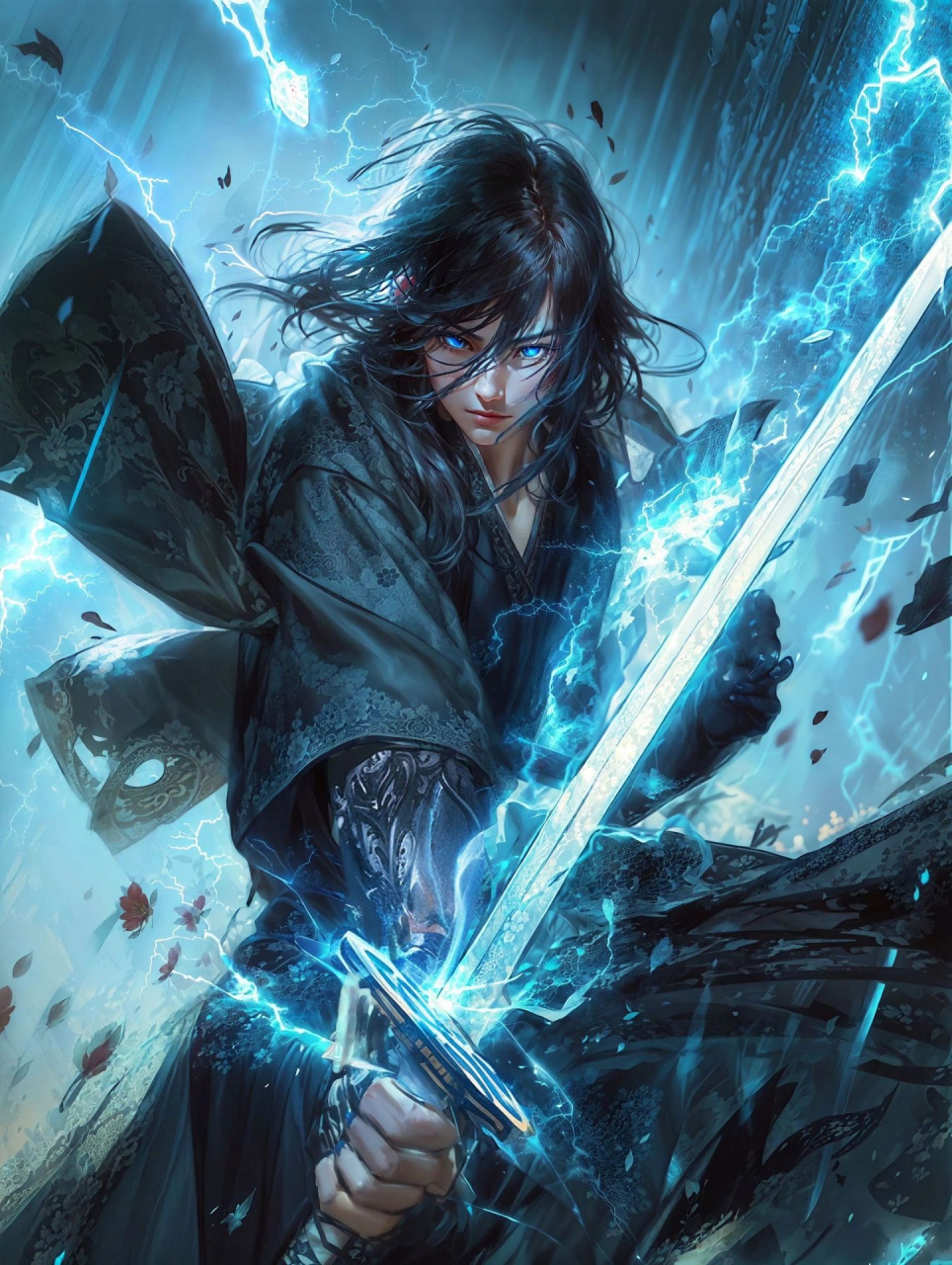 ai绘画|侠客行#ai绘画# #插画# #侠客红尘