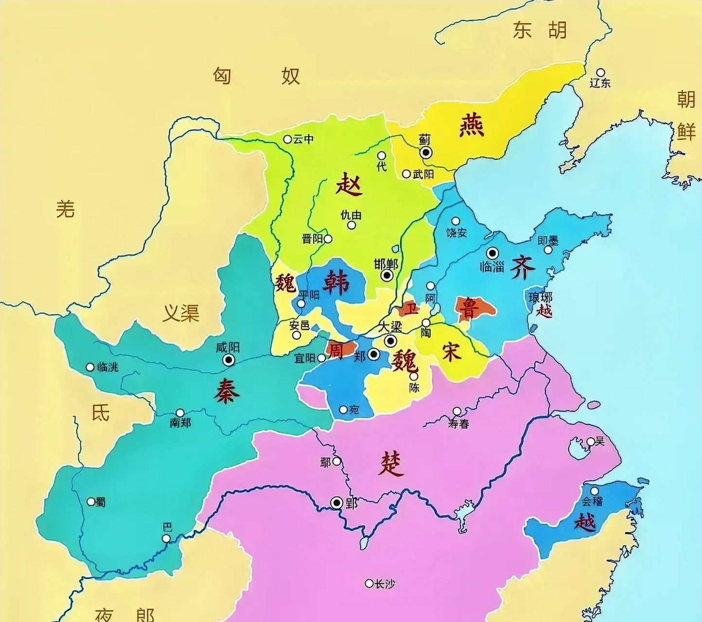 春秋战国时代的楚国,地大物博,国力充沛江南多个富庶省份尽在其下,可