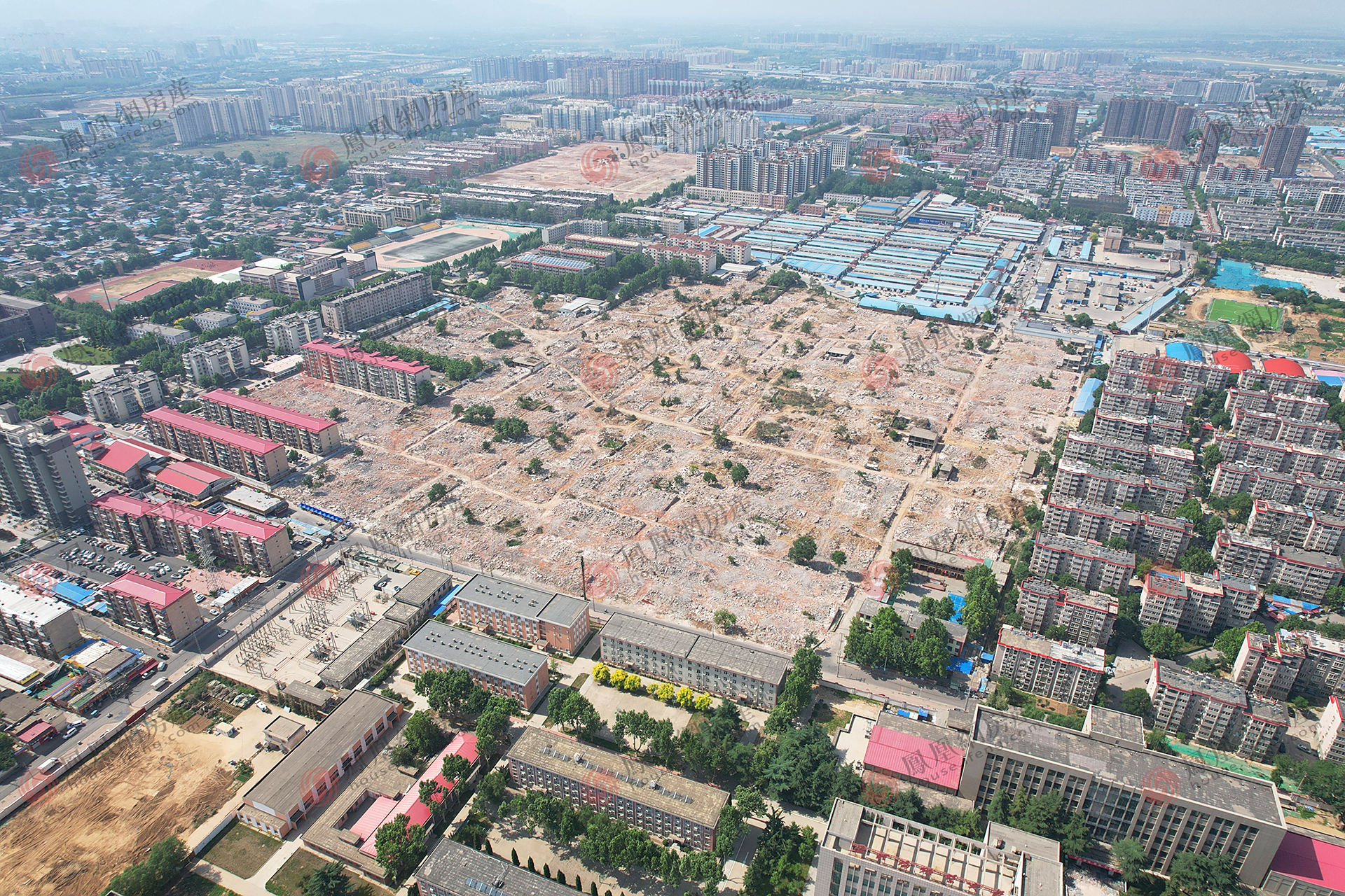 石家庄西王村拆平了.