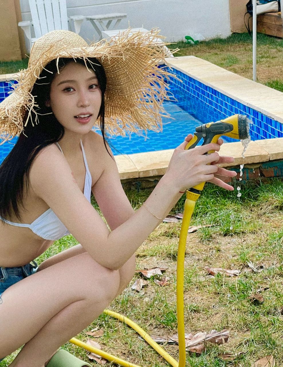 夏日美女清凉写真～模特陈夕