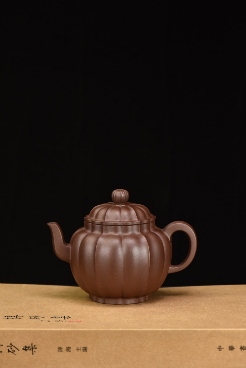 制壶名家一线实力派吴界明  孟飞【宫灯】  原矿紫泥  480ml#紫砂壶