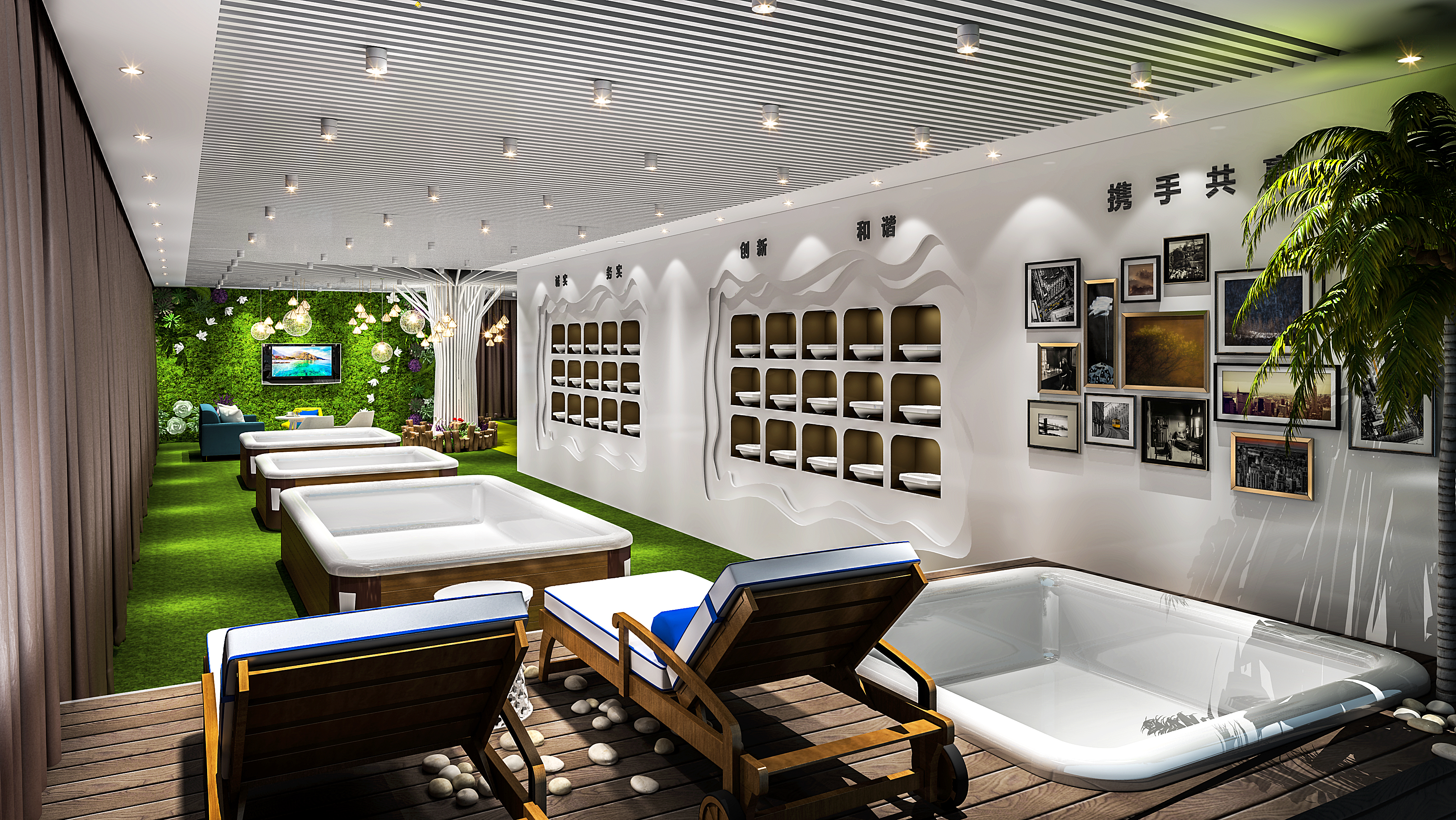 「原创」卫浴展厅装修设计|650㎡