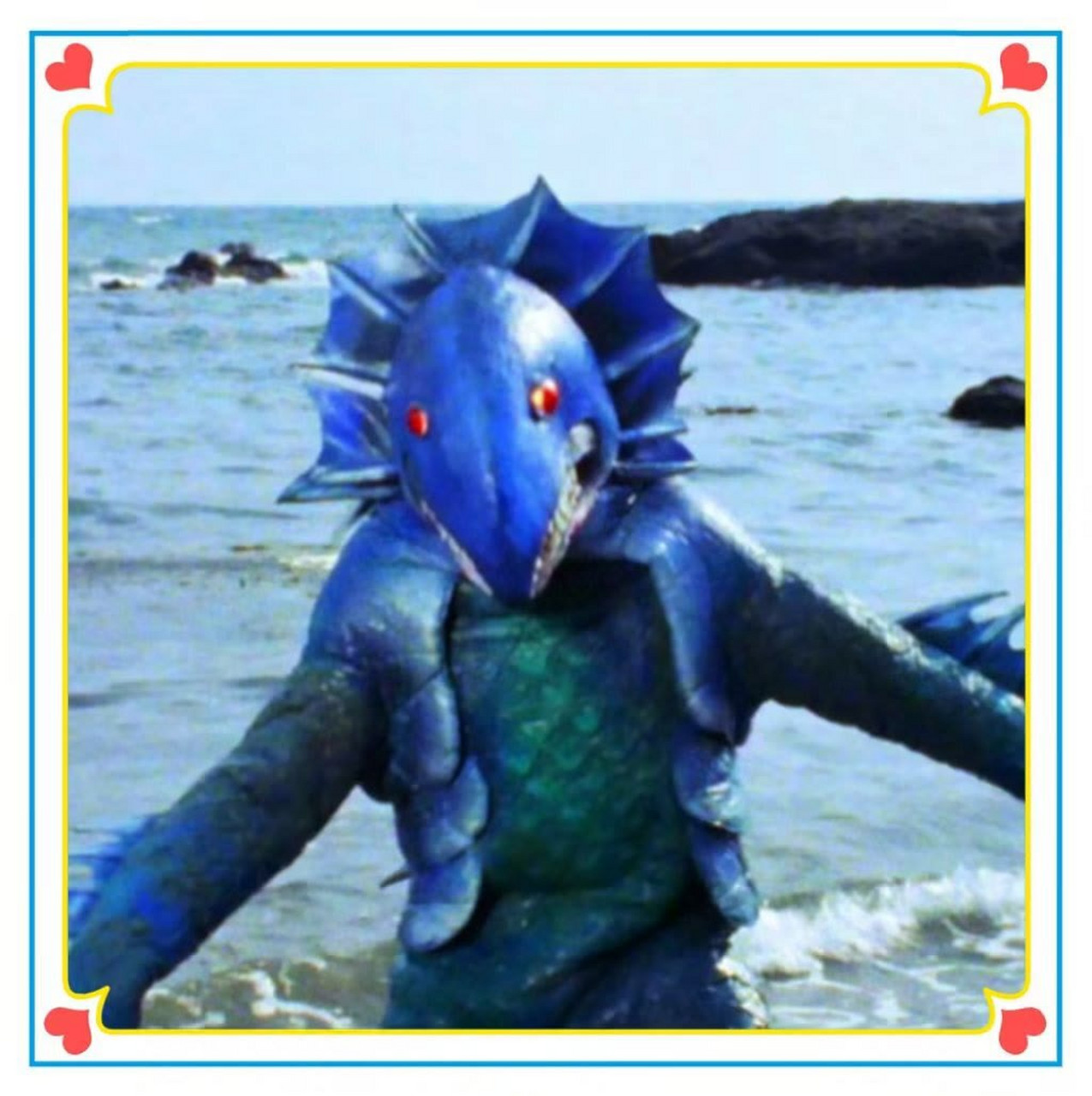 盘点人气怪兽介绍一半鱼人-波茨星人 #奥特曼# #怪兽# #雷欧奥特曼