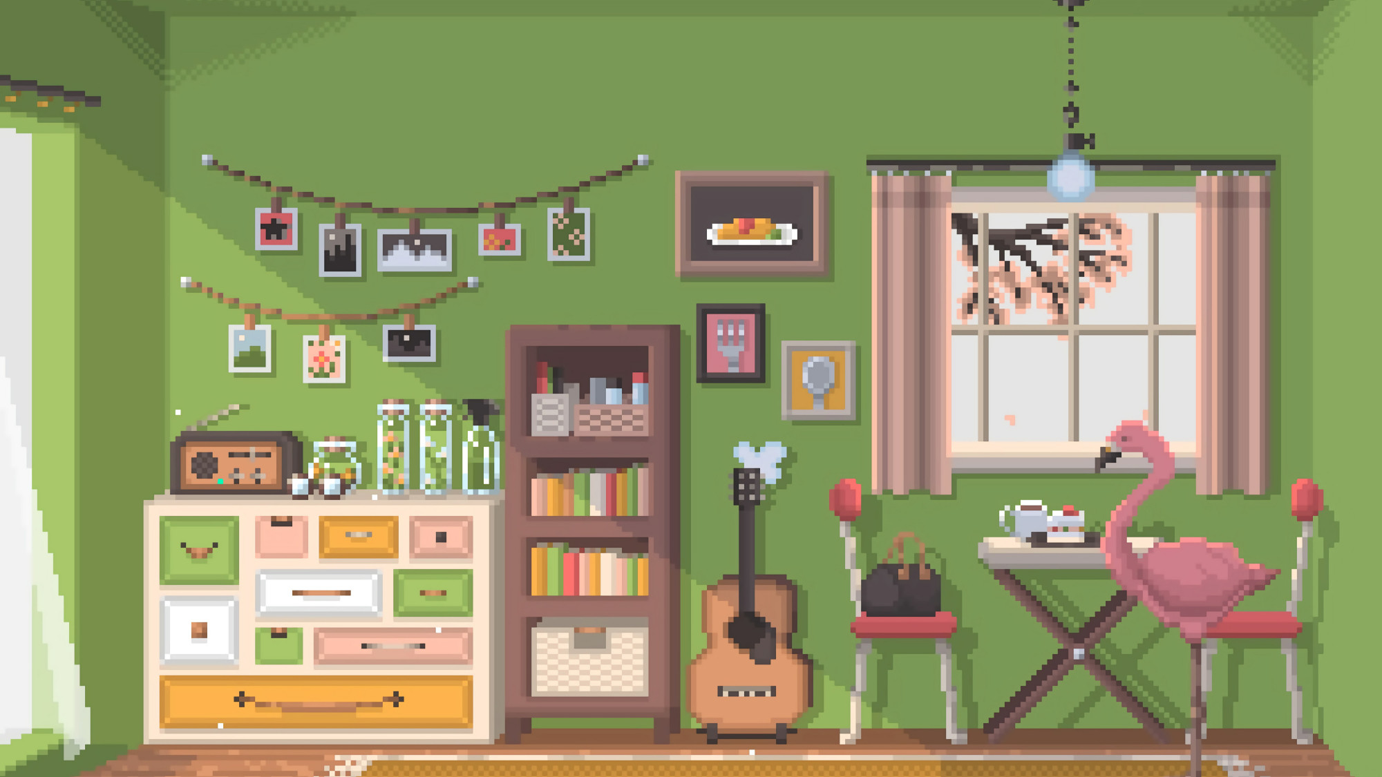 ins像素风电脑壁纸