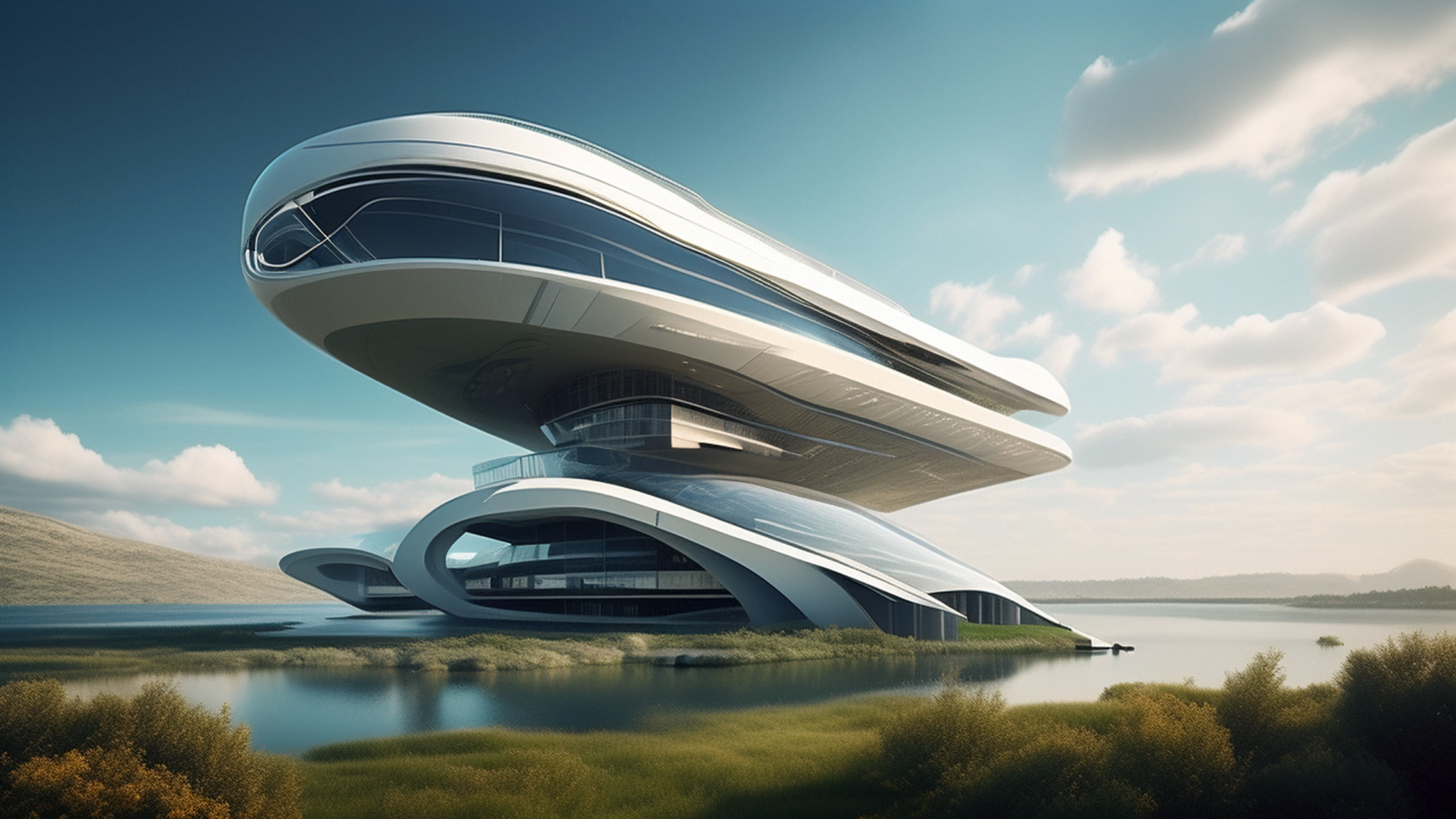 未来科幻建筑,无限想象空间.