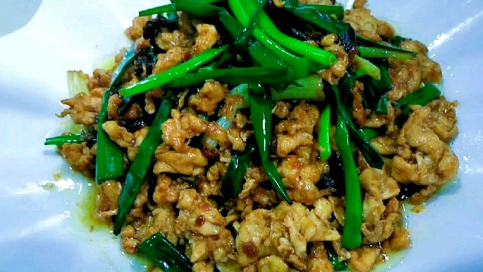 最家常的才是最好吃的,美味的下饭菜酱炒鸡蛋,简单营养拿肉不换