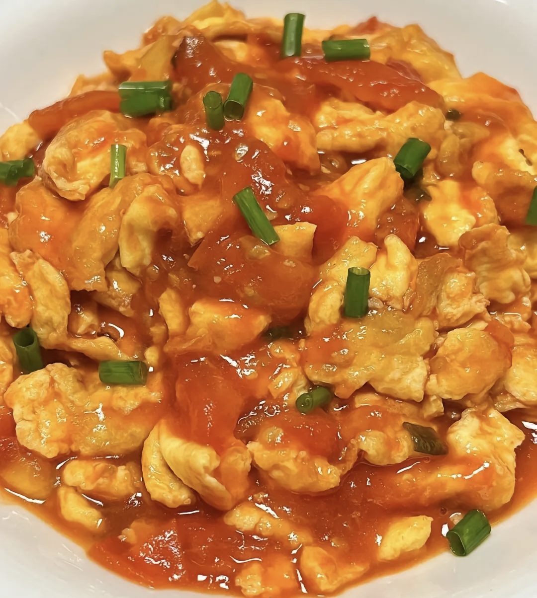 西红柿炒鸡蛋,真的太下饭了!