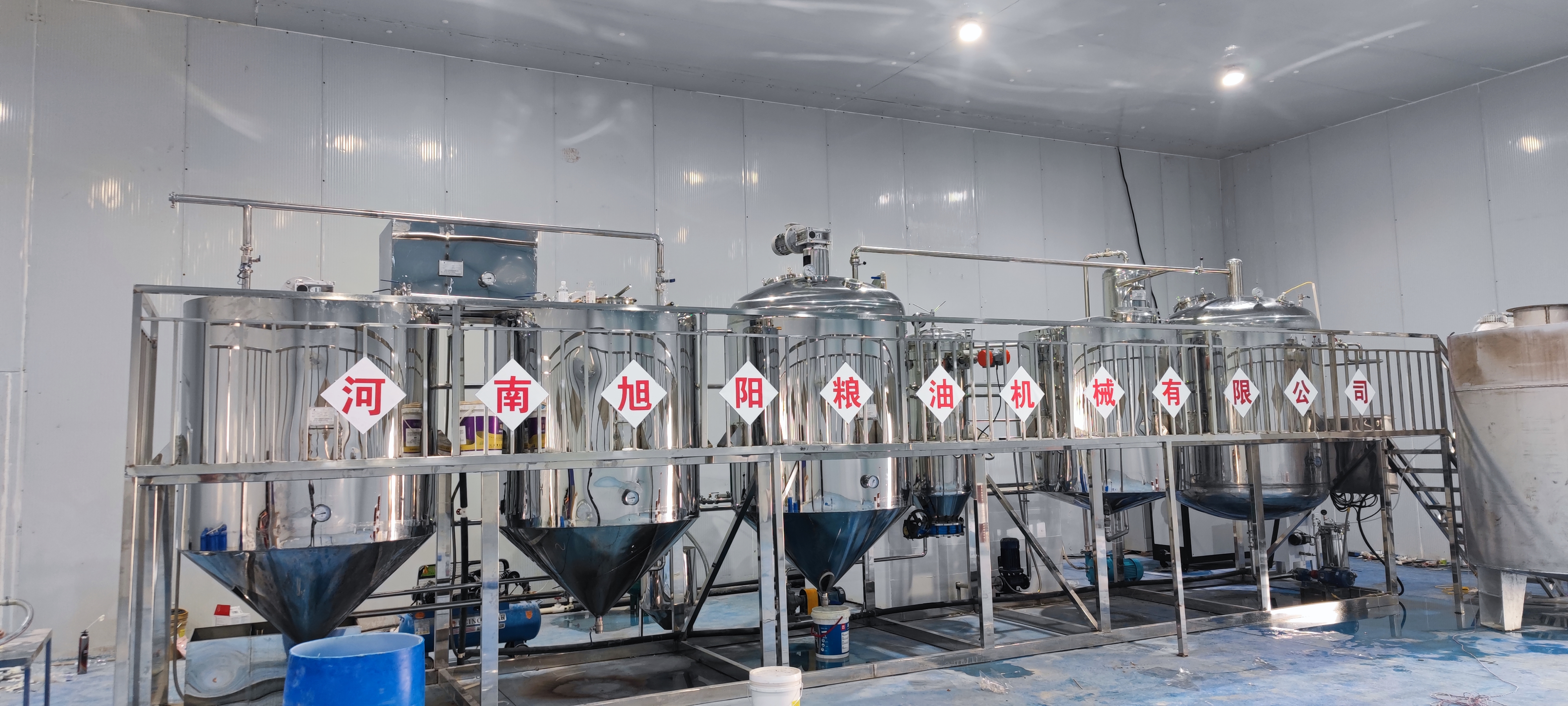 山茶油精炼提纯设备有哪些?