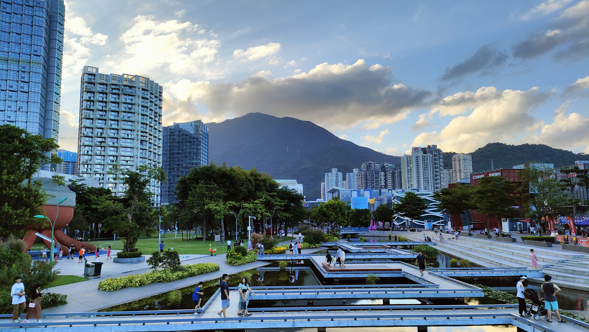 深圳沙头角壹海城风光摄影