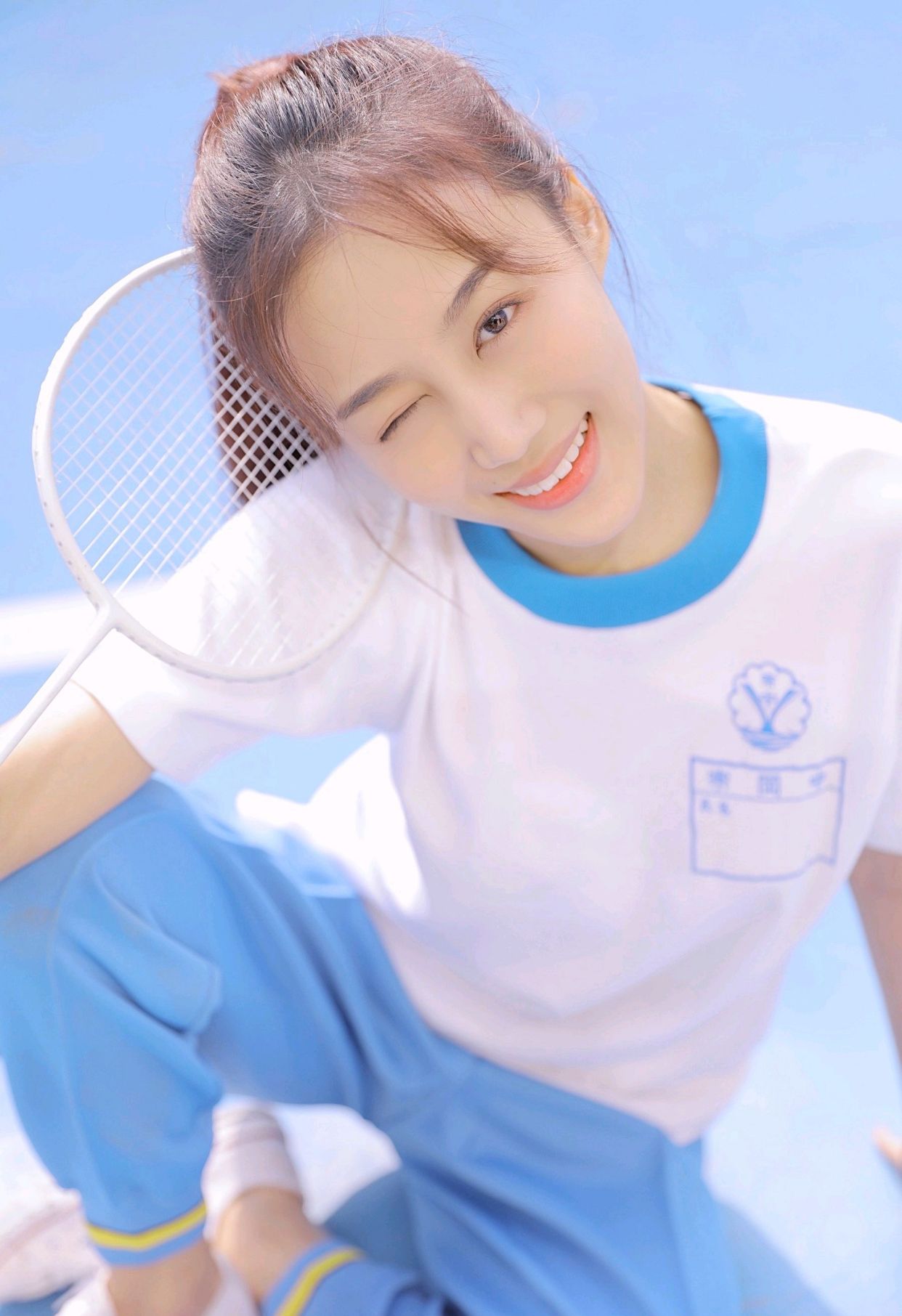 "美少女"辛雨锡:甜美可爱,青春靓丽