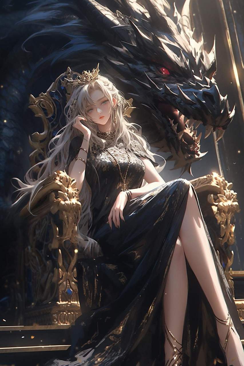 ai绘制的女王形象,有没有震撼到你[吃鲸]