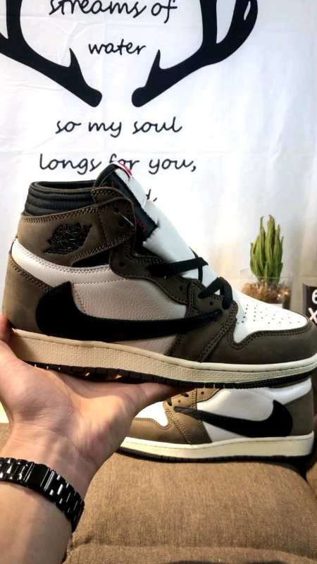 乔丹air jordan 1 low aj1 wh 乔1 高帮复古文化休闲运动篮球鞋.