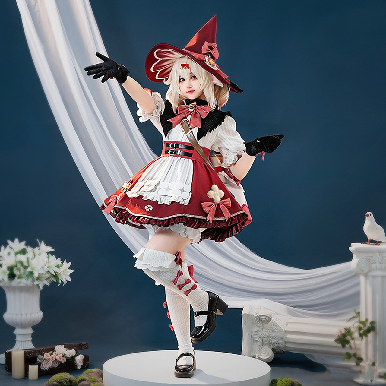 可莉的时装,是不是继承了她老妈的风格!#游戏# #原神# #二次元