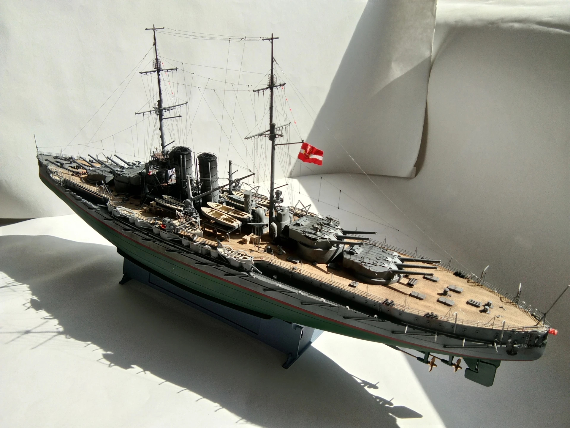 舰船欣赏:奥匈帝国海军 联合力量级战列舰