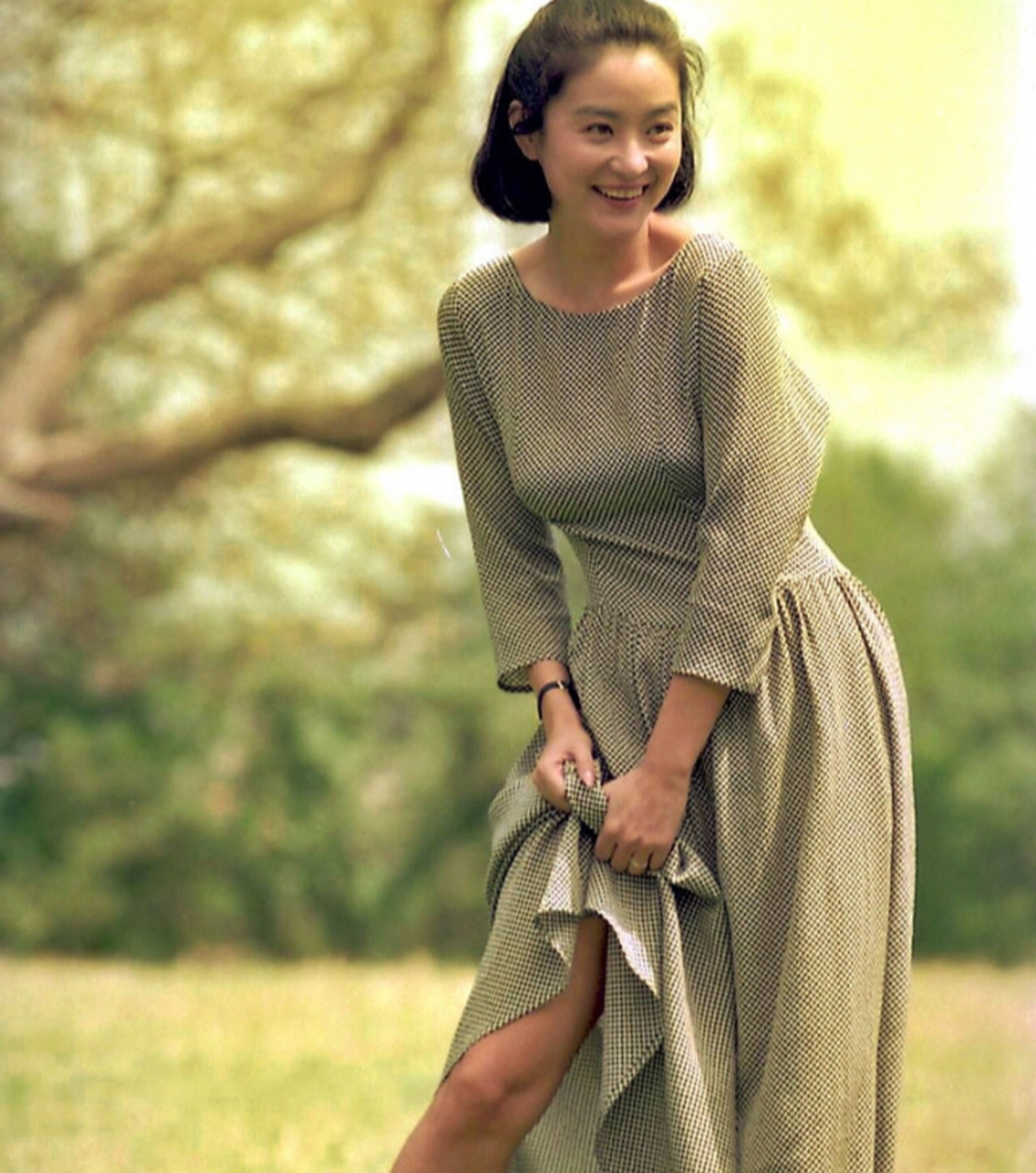 林青霞的几张照片惊艳了全场!