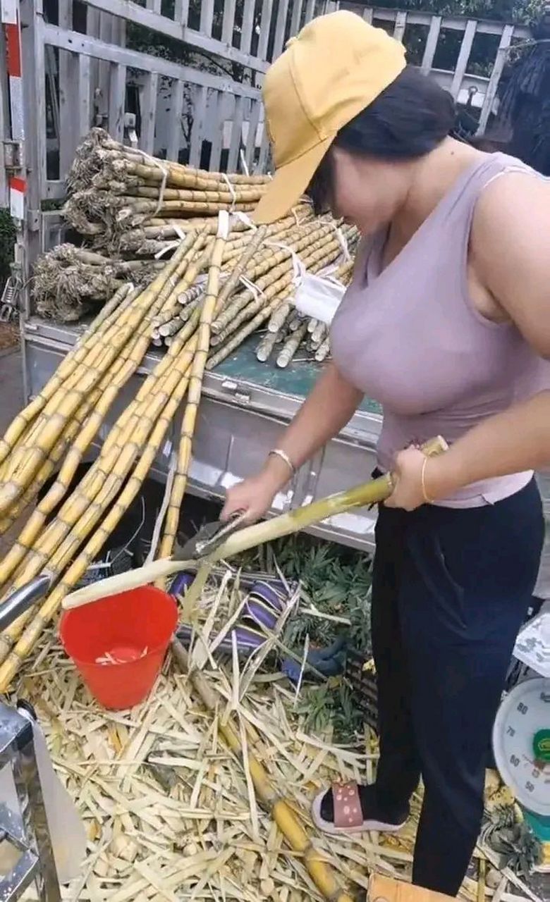 卖甘蔗了#搞笑