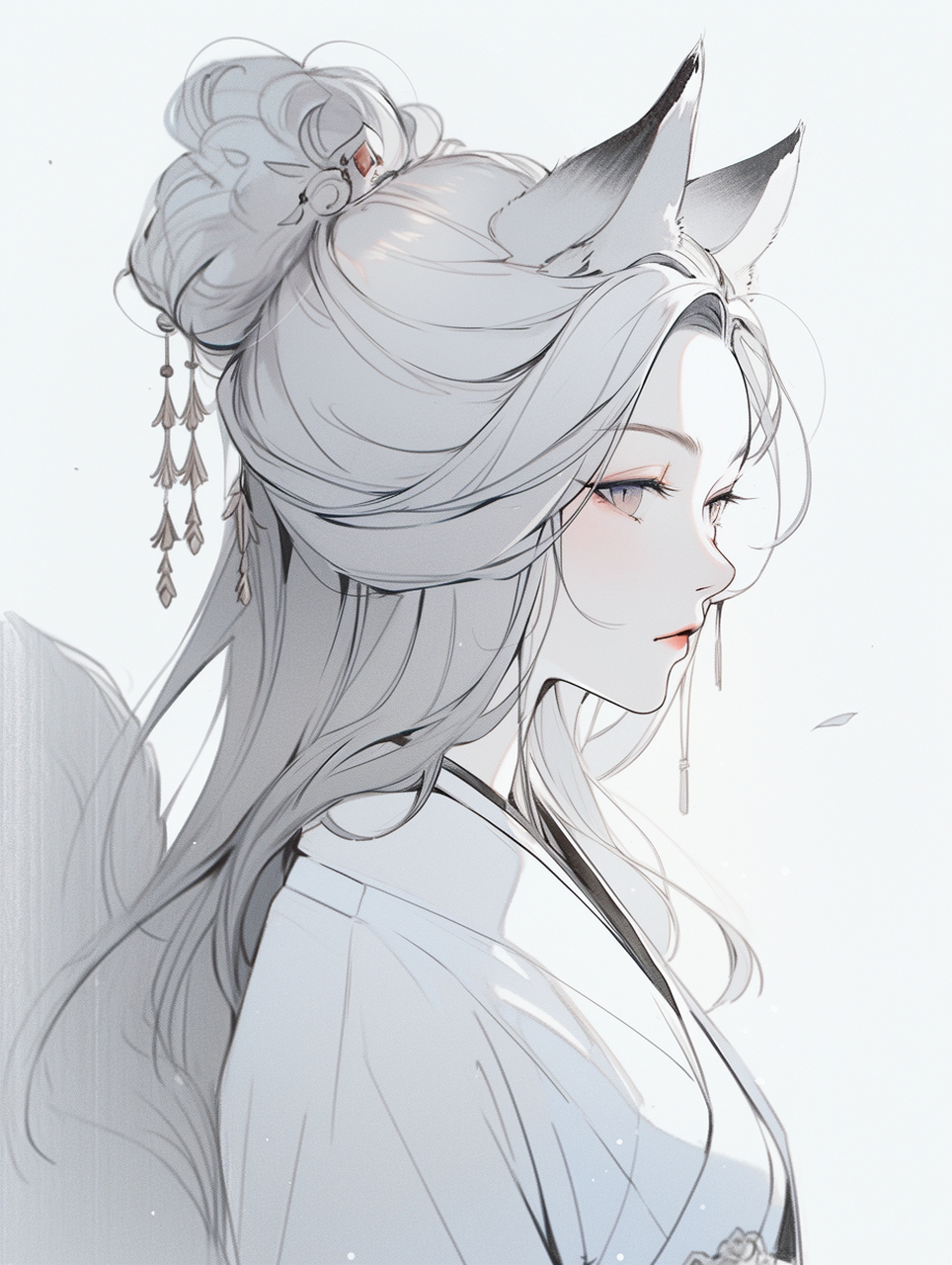 古风灵狐|千年修行只为一人