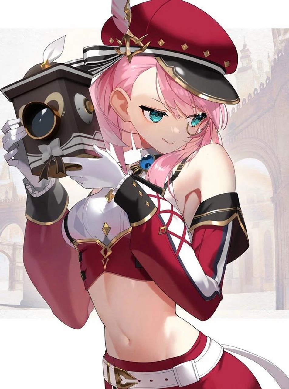 夏洛蒂,你拍新闻素材,我拍你[色]#原神