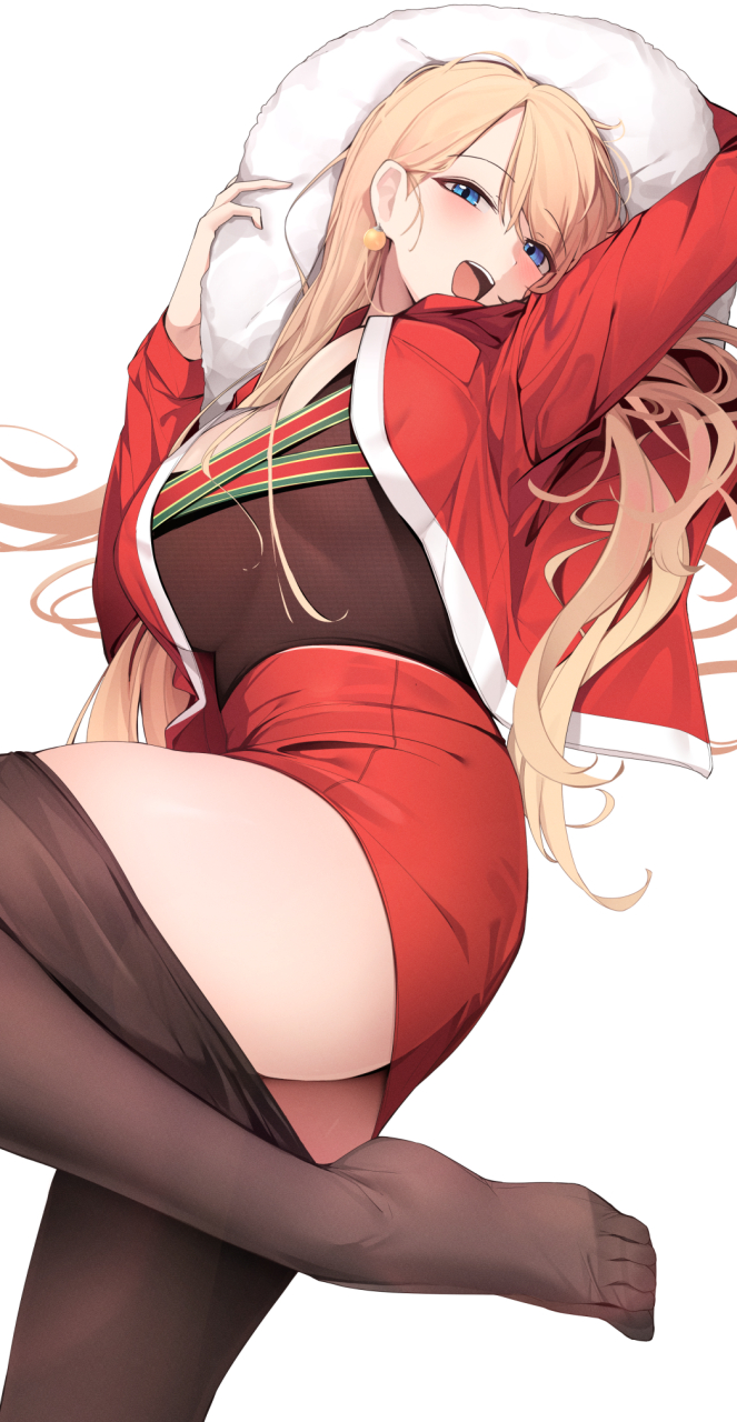 二次元# 超色气的ol大姐姐[awsl] p站画师:ddangbi