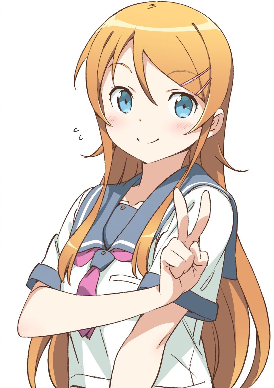 「我的妹妹不可能那么可爱」最新绘制的 高坂桐乃 生日贺图