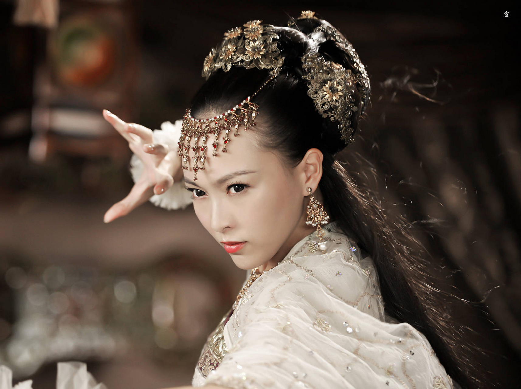 来看看唐嫣之前的唐嫣古装造型,美美哒