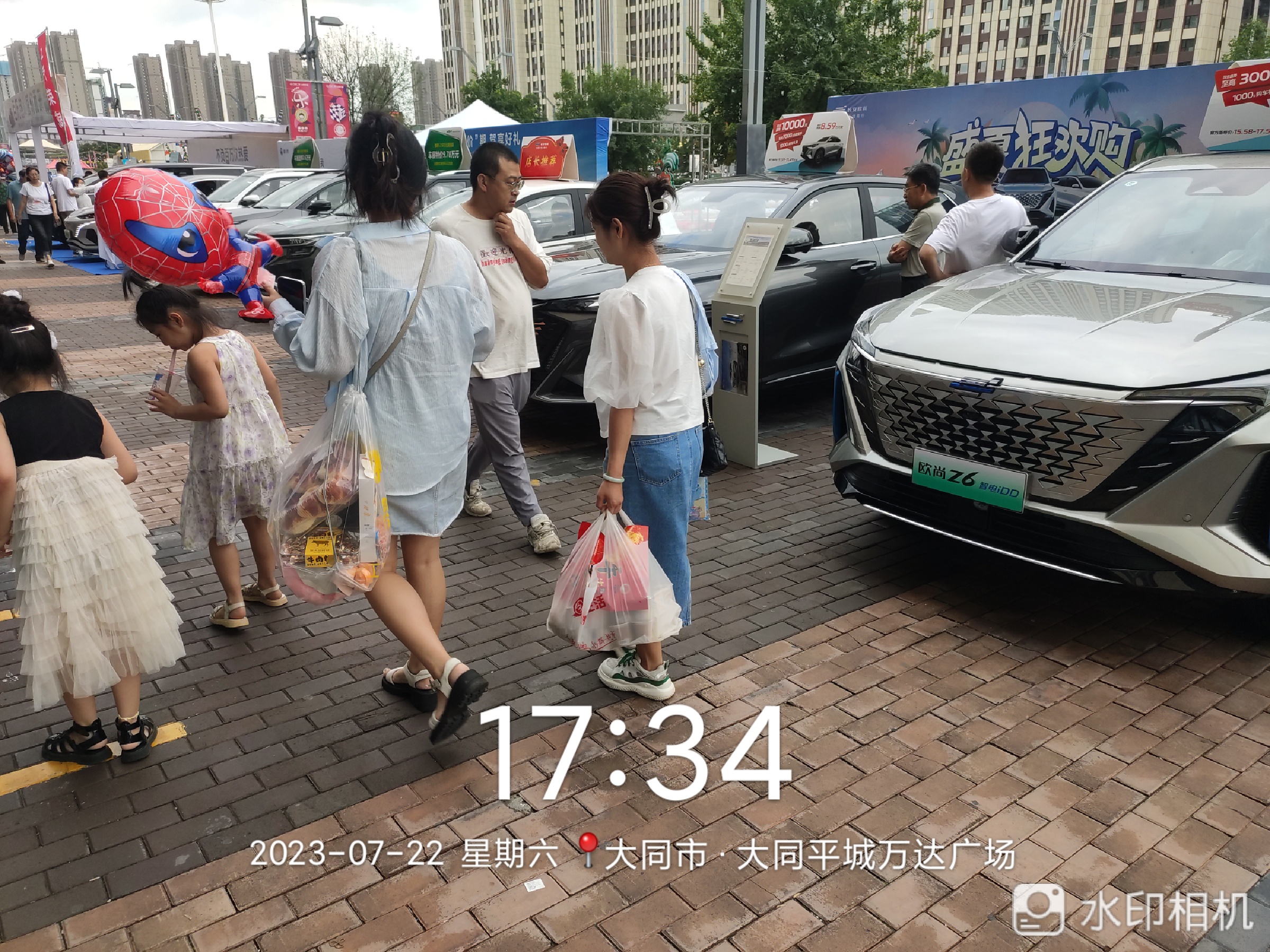 大同欧尚万达广场车展完美收官