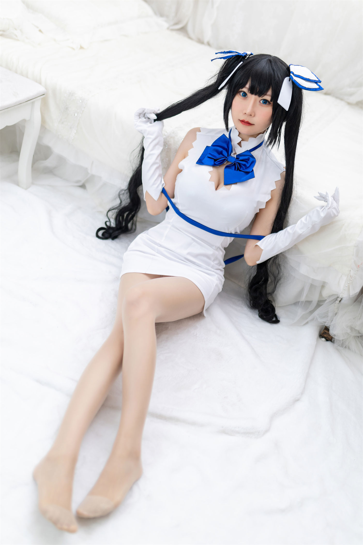 香草喵露露图片集，次元界的赫斯提亚