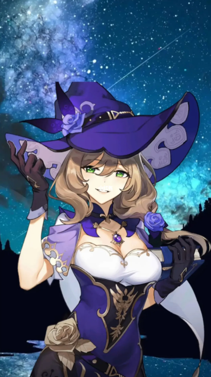 原神# #ai绘画# 图1是丽莎原图,后面是用不同模型出的ai