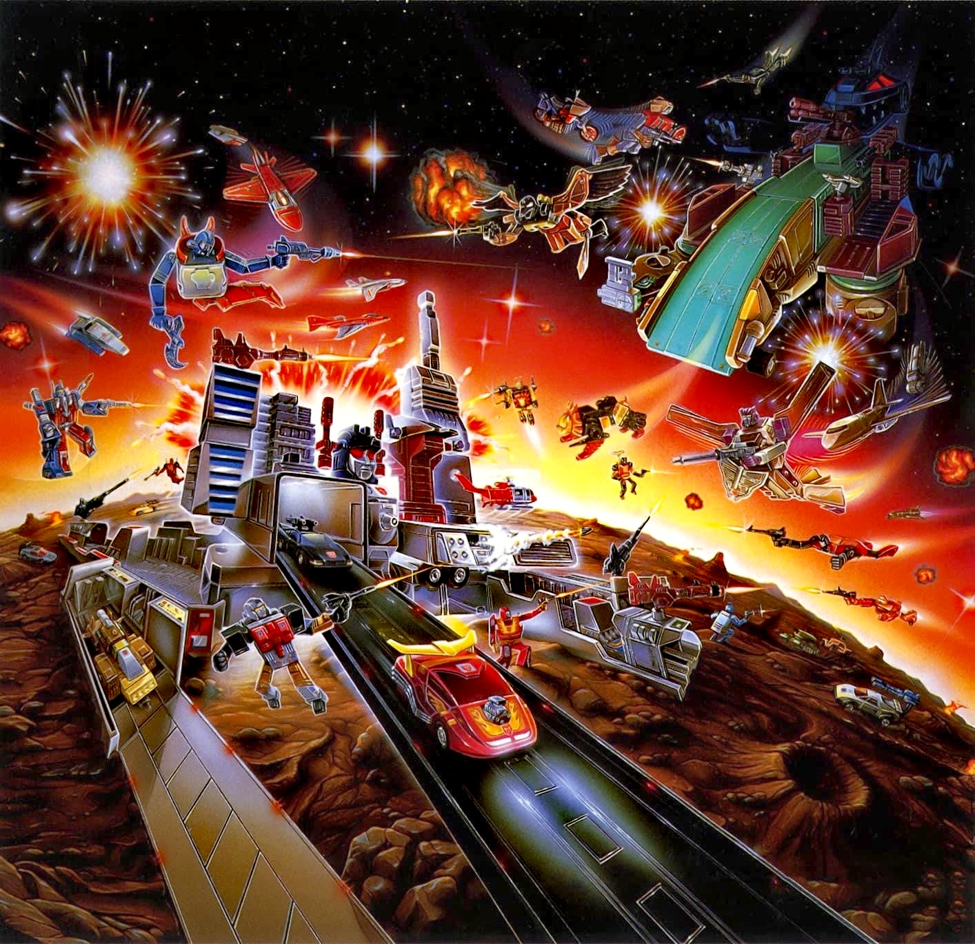 变形金刚玩具封绘欣赏