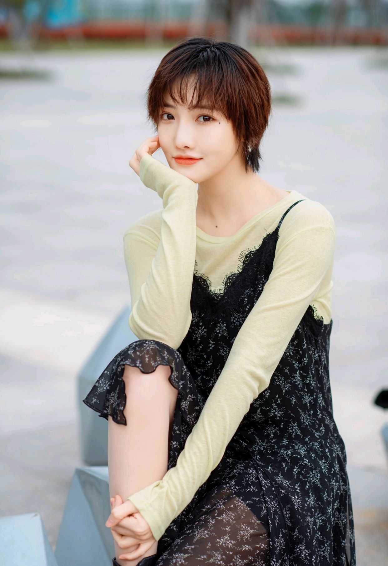 "美少女"常丹丹:美丽大方,清纯靓丽
