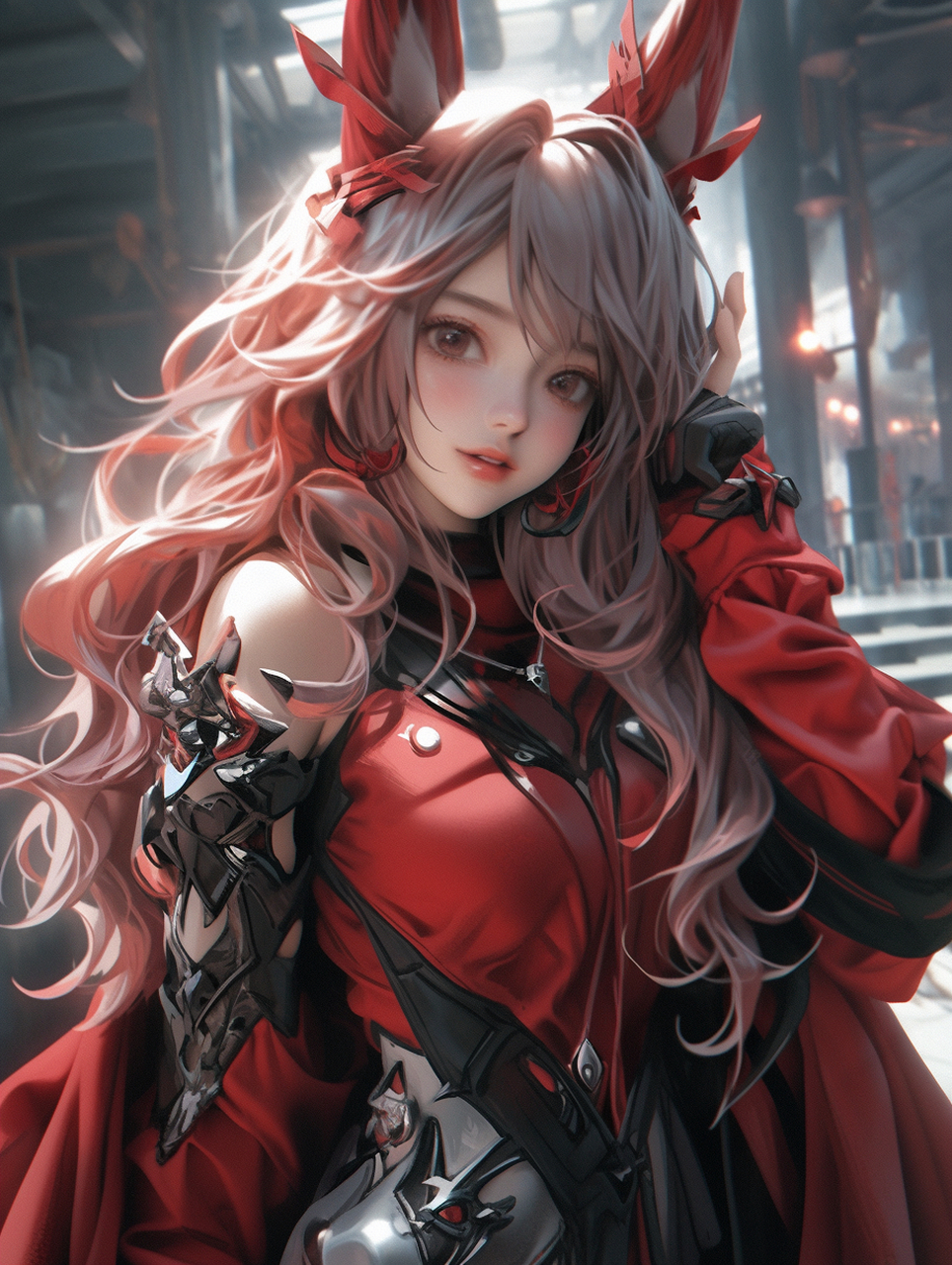 这是貌倾游戏中阿离么?#ai共创计划# #ai生画# #3d动漫# #王者荣耀